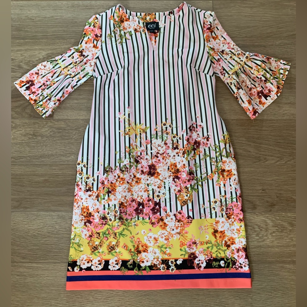 Eci New York wedding guest dress